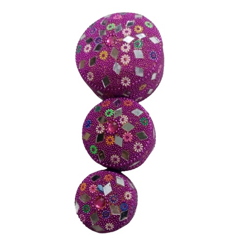 Handcrafted Decorative Bajri Box – Set of 3 - Image 13