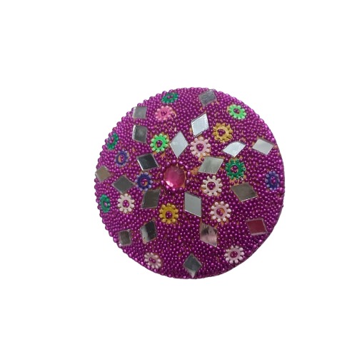 Handcrafted Decorative Bajri Box – Set of 3 - Image 4