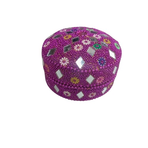 Handcrafted Decorative Bajri Box – Set of 3 - Image 6