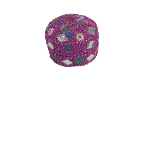 Handcrafted Decorative Bajri Box – Set of 3 - Image 11