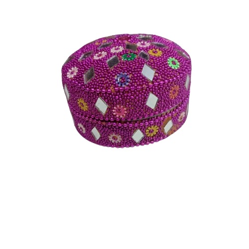 Handcrafted Decorative Bajri Box – Set of 3 - Image 15