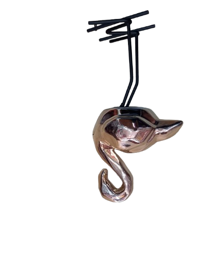 Elegant Golden Flamingo Metal Sculpture – Modern Home Décor Accent - Image 10