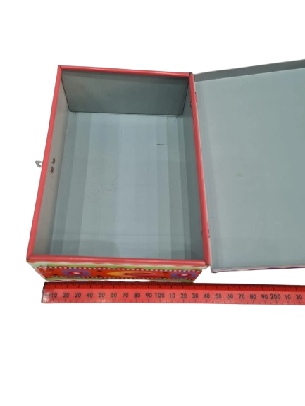 Chamakpatti Box: Real Truck Art Design for Storage and Decoration (W-20, H-14 cm) - Image 9