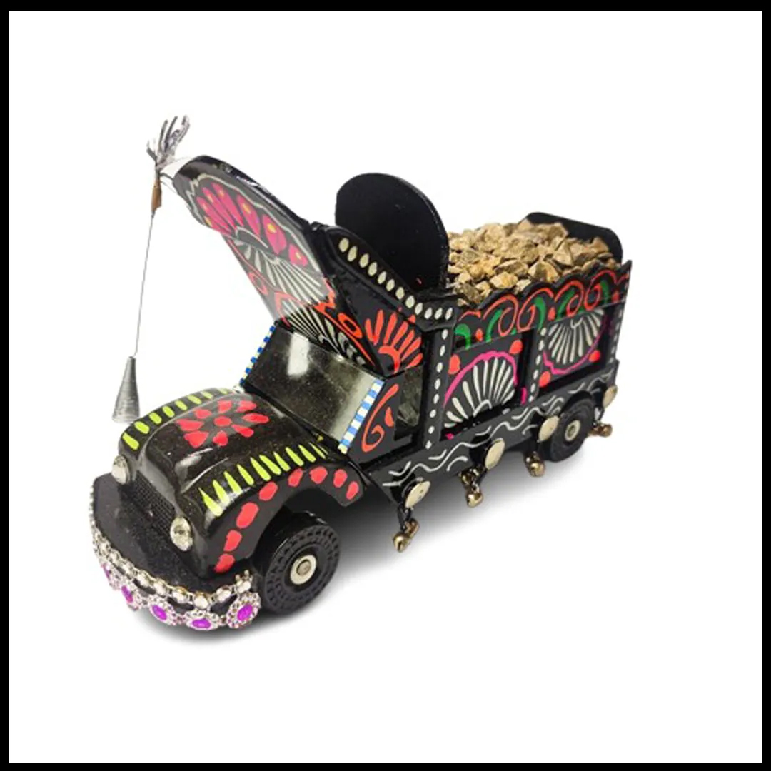 Truck Art Bajri Truck (Size:18x8x12 cm) - Image 4