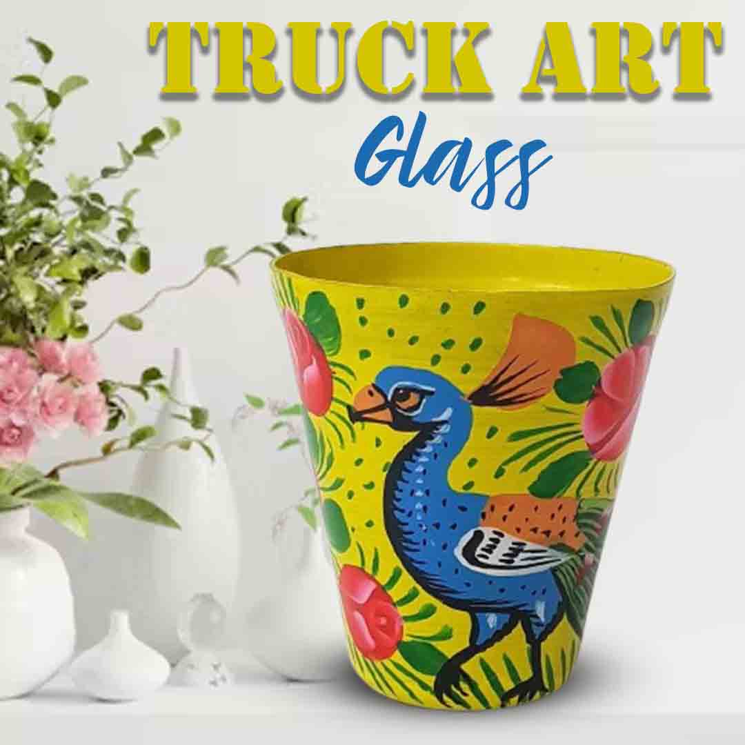 Truck Art Glass (15cm)