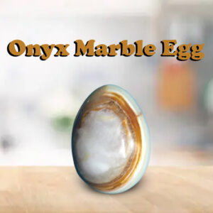 Onyx Egg/Pakistani Handcrafted Marble Egg