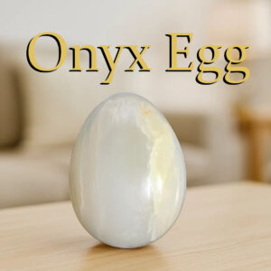 Onyx Egg/Pakistani Handcrafted Marble Egg
