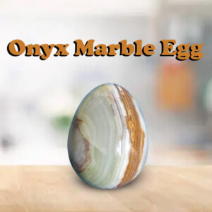 Onyx Egg/Pakistani Handcrafted Marble Egg