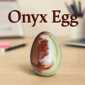 Onyx Egg/Pakistani Handcrafted Marble Egg