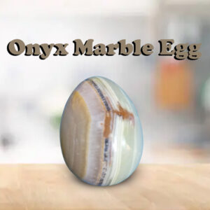 Onyx Egg/Pakistani Handcrafted Marble Egg
