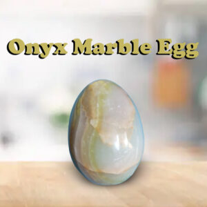 Onyx Egg/Pakistani Handcrafted Marble Egg