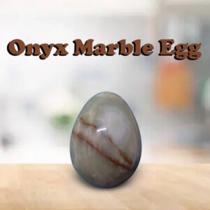 Onyx Egg/Pakistani Handcrafted Marble Egg