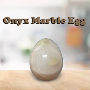 Onyx Egg/Pakistani Handcrafted Marble Egg