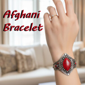 Afghani Bracelet With Artificial Stone