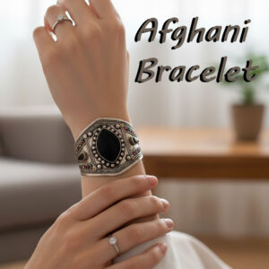 Afghani Bracelet With Artificial Stone