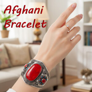 Afghani Bracelet With Artificial Stone