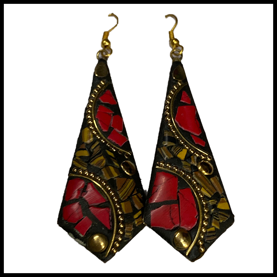 Elegant Handcrafted Earrings – Sparkle with Timeless Style - Image 4