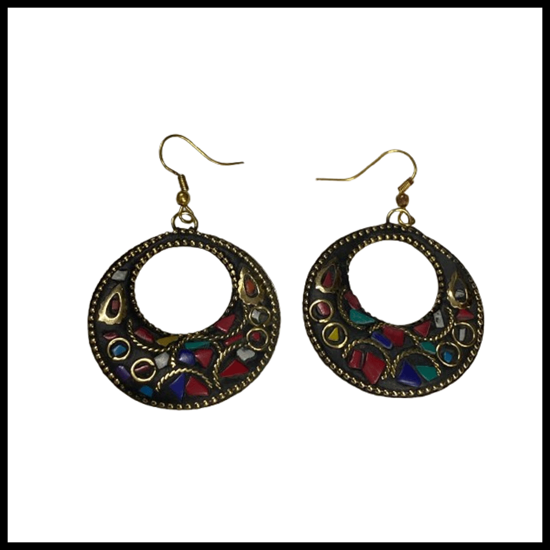 Elegant Handcrafted Earrings – Sparkle with Timeless Style - Image 2