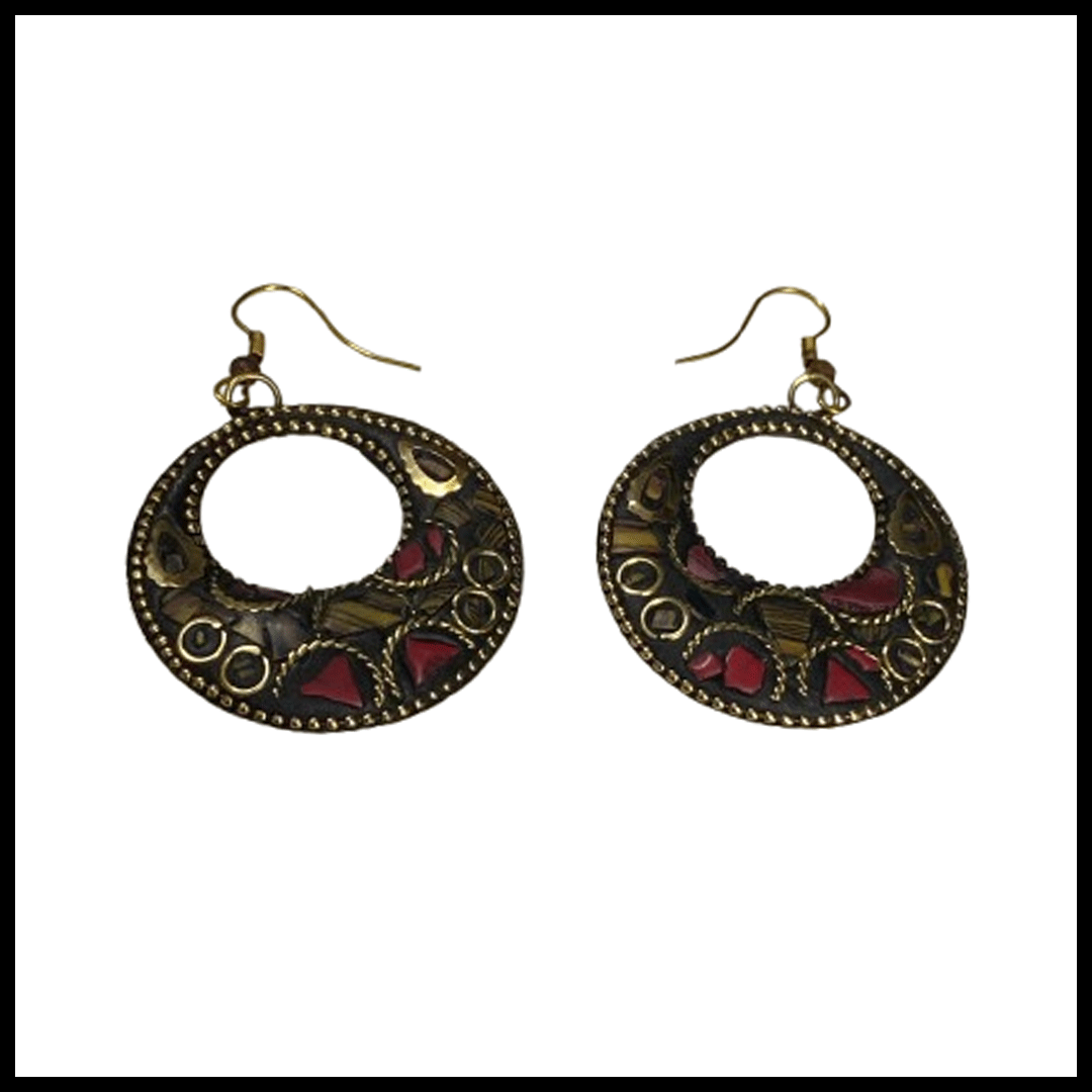Elegant Handcrafted Earrings – Sparkle with Timeless Style - Image 2