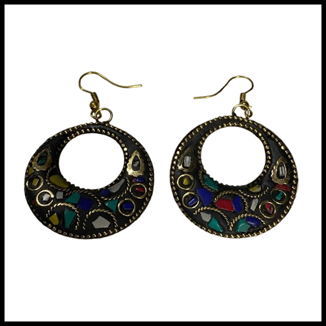 Elegant Handcrafted Earrings – Sparkle with Timeless Style - Image 2