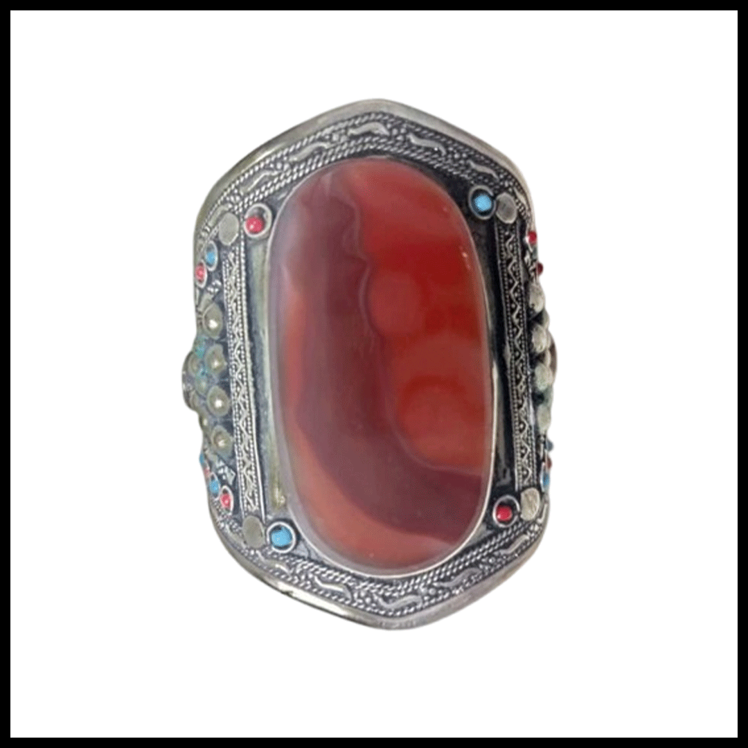 Afghani Bracelet With Artificial Stone - Image 2