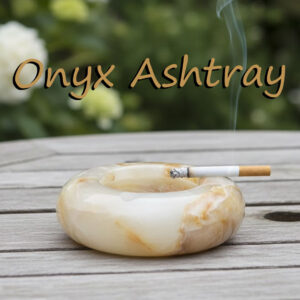 Onyx Ash Tray (Size : 12 cm)