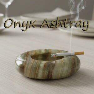 Onyx Ash Tray (Size : 12 cm)