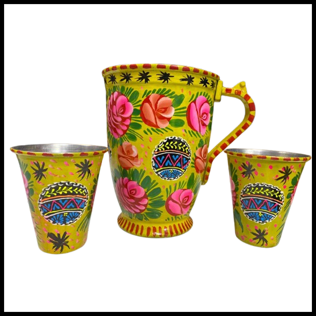 Truck Art Drinkware Set (3 pcs)