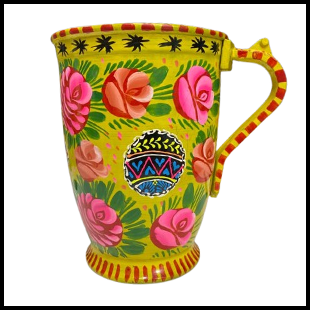 Truck Art Water Jug (H-20cm/Capacity 2 Litre)