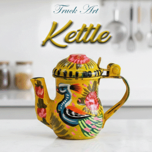 Truck Art Kettle (H-10cm)