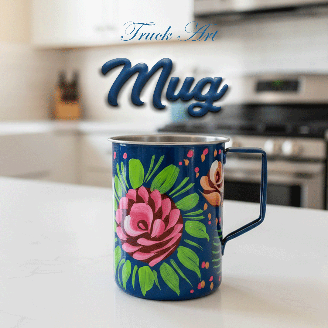Truck Art Mug (H-8cm)