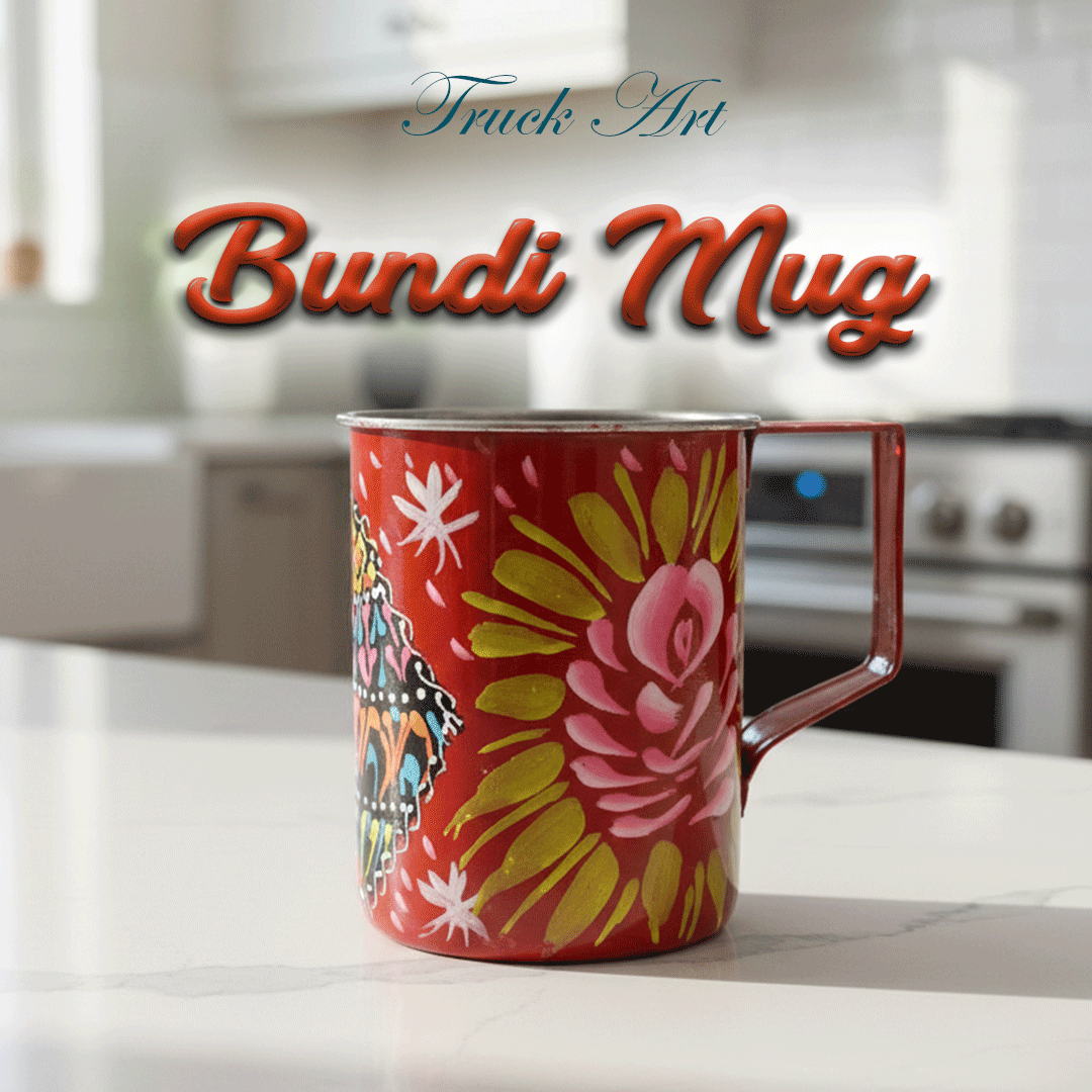 Truck Art Bundi Mug (H-10cm)