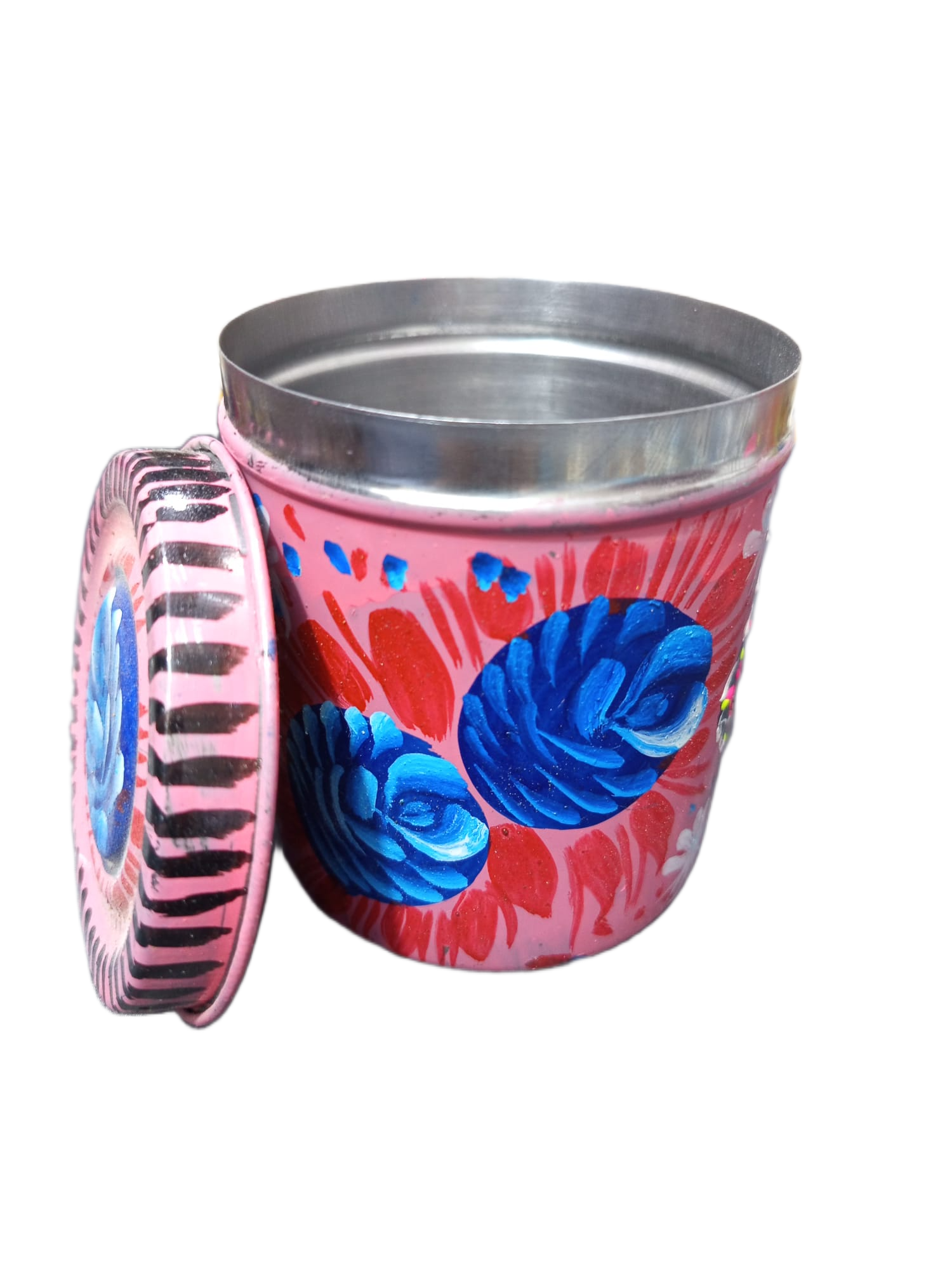 Truck Art Masala Box – Traditional Pakistani Spice Storage (H-3.5 Inch) - Image 4