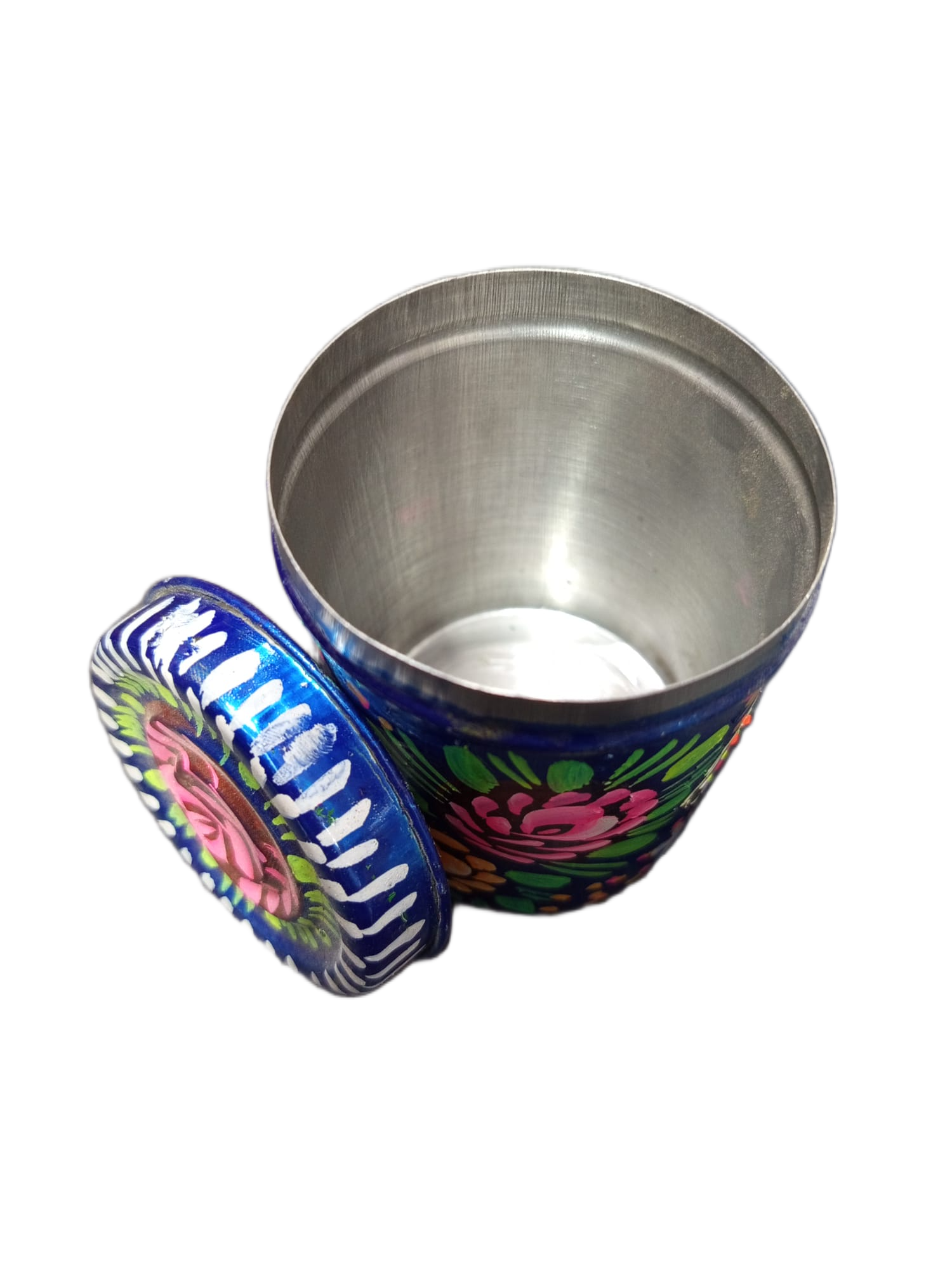 Truck Art Masala Box – Traditional Pakistani Spice Storage (H-4.5 Inch) - Image 4