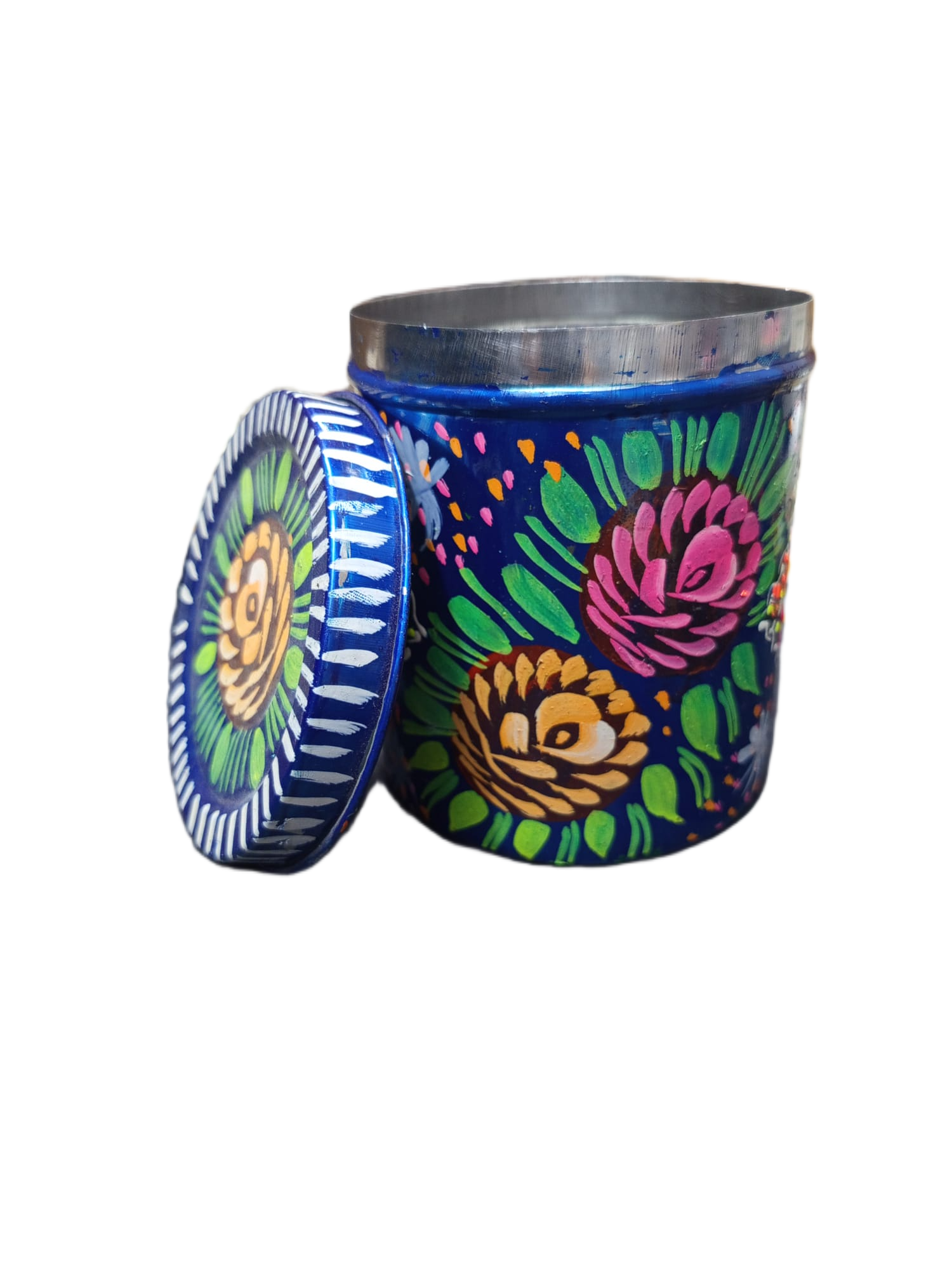 Truck Art Masala Box – Traditional Pakistani Spice Storage (H-4.5 Inch) - Image 8