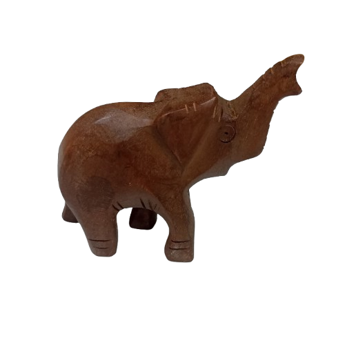 Handcrafted Wooden Elephant Set - Image 9