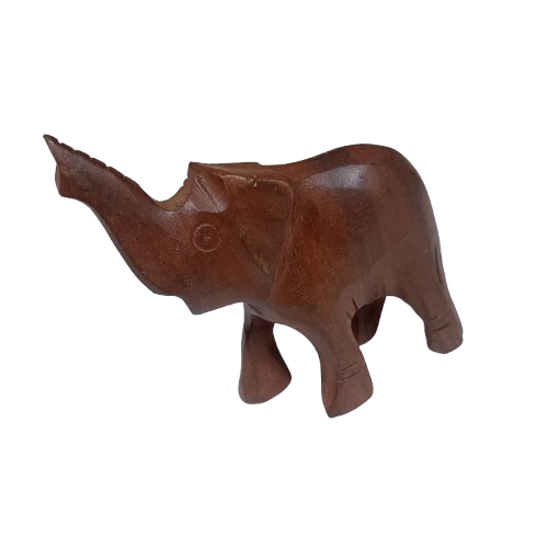 Handcrafted Wooden Elephant Set - Image 12