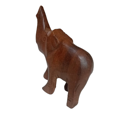 Handcrafted Wooden Elephant Set - Image 8