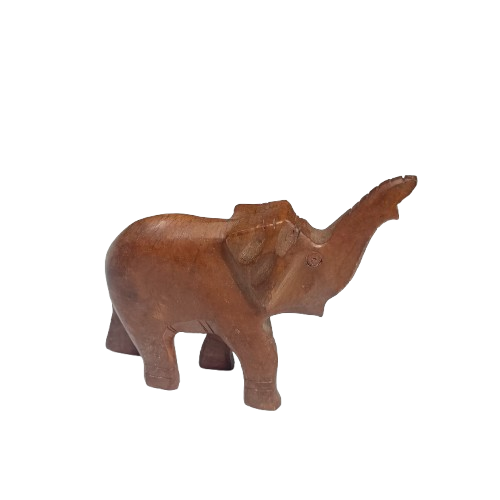 Handcrafted Wooden Elephant Set - Image 7