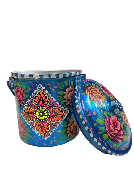 Truck Art Milk Bucket (Size : 17cmx14cm) - Image 8