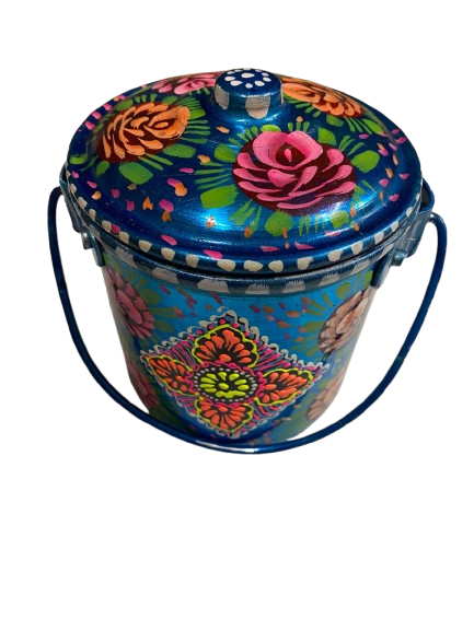 Truck Art Milk Bucket (Size : 17cmx14cm) - Image 11