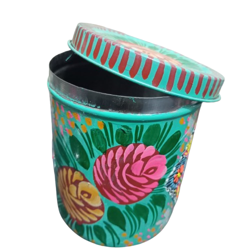 Truck Art Masala Box – Traditional Pakistani Spice Storage (H-4.5 Inch) - Image 4