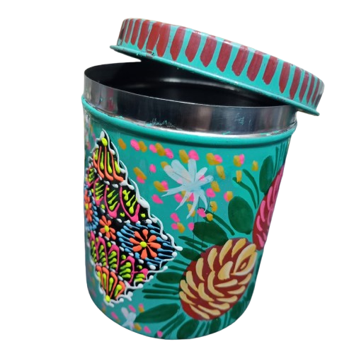 Truck Art Masala Box – Traditional Pakistani Spice Storage (H-4.5 Inch) - Image 7