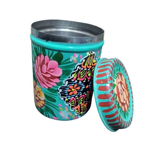 Truck Art Masala Box – Traditional Pakistani Spice Storage (H-4.5 Inch) - Image 8