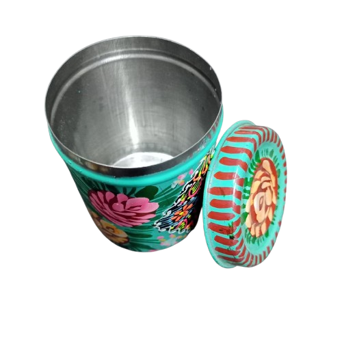 Truck Art Masala Box – Traditional Pakistani Spice Storage (H-4.5 Inch) - Image 9