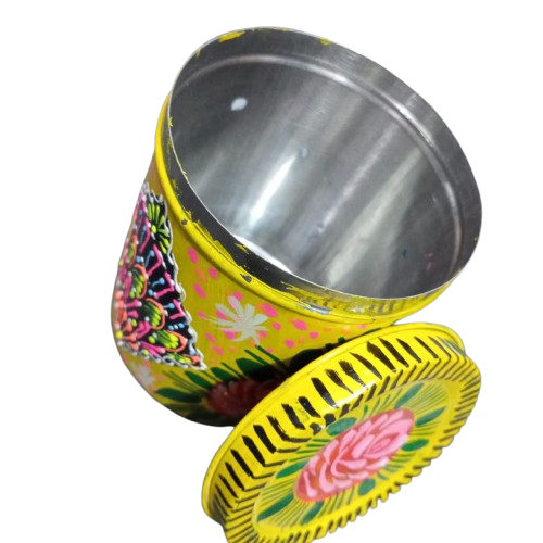 Truck Art Masala Box – Traditional Pakistani Spice Storage (H-4.7 Inch) - Image 4
