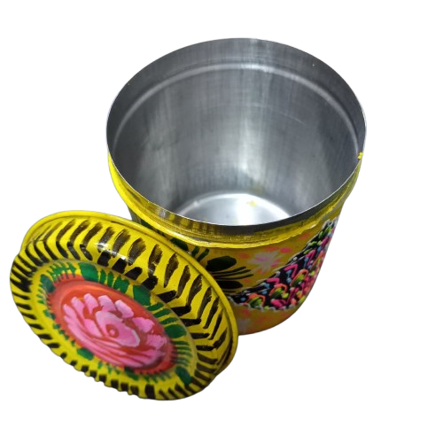 Truck Art Masala Box – Traditional Pakistani Spice Storage (H-4.7 Inch) - Image 7