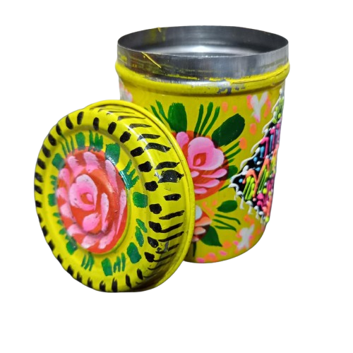 Truck Art Masala Box – Traditional Pakistani Spice Storage (H-4.7 Inch) - Image 8