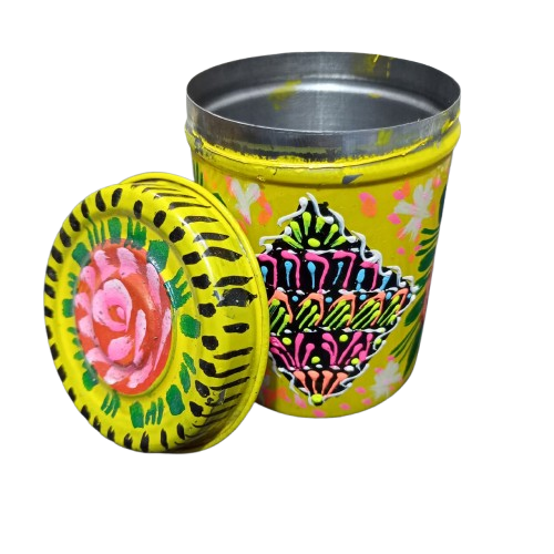 Truck Art Masala Box – Traditional Pakistani Spice Storage (H-4.7 Inch) - Image 10