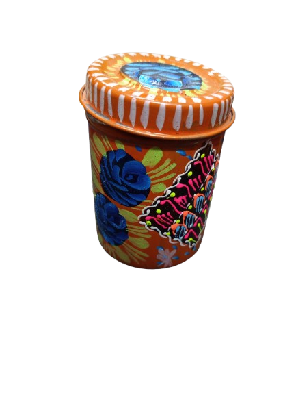 Truck Art Masala Box – Traditional Pakistani Spice Storage (H-4.7 Inch) - Image 4